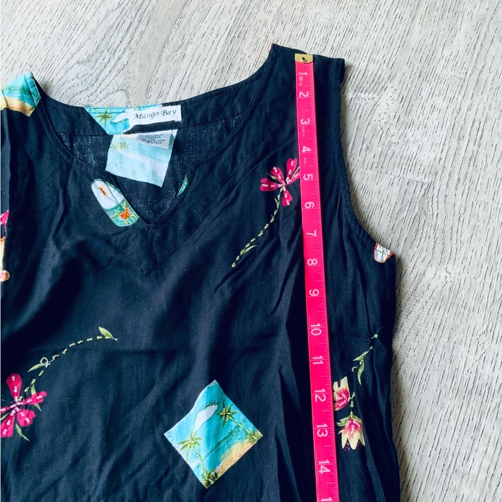 Mango Bay | Tropical Dress | size M - Picture 7 of 9
